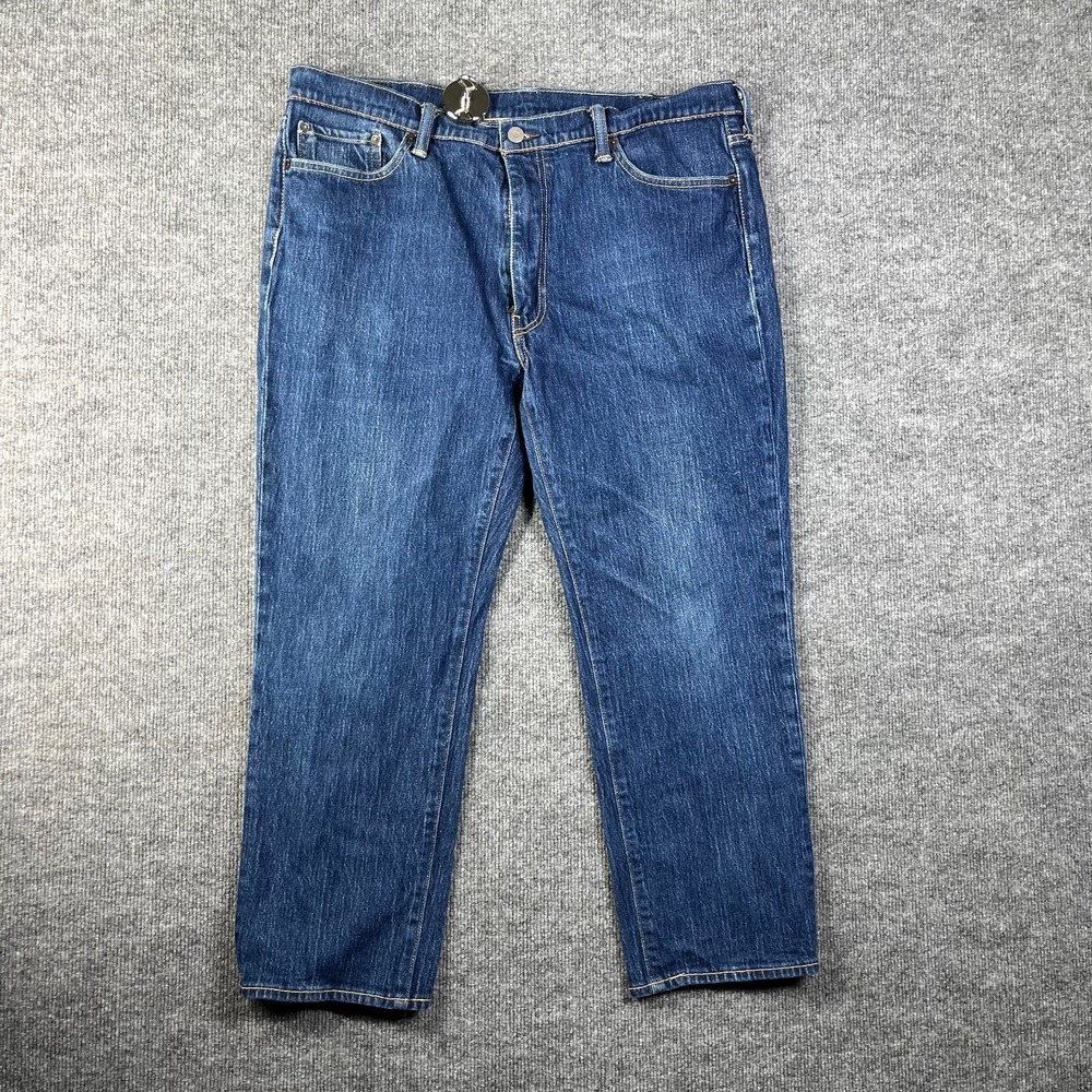 Levi's 541 Jeans Men's White Oak Denim Pockets Mid Rise Classic Zip‎ Fly - 37X26